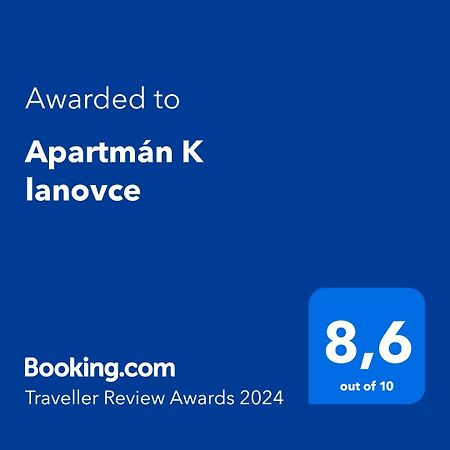 Apartman K Lanovce Apartment Jachymov Bagian luar foto